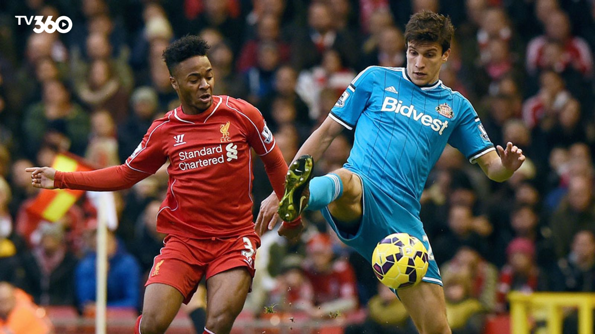 Trận đấu Liverpool vs Sunderland