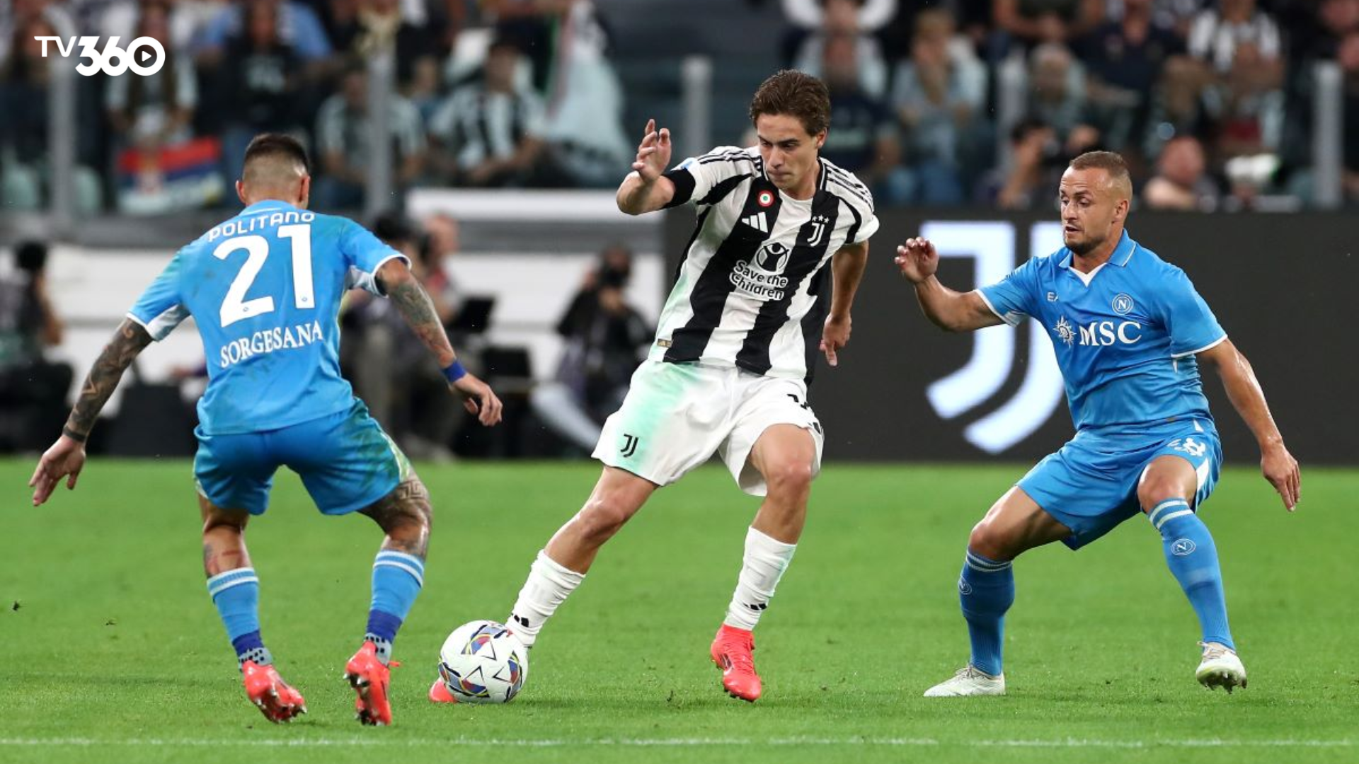 Trận đấu Napoli vs Juventus