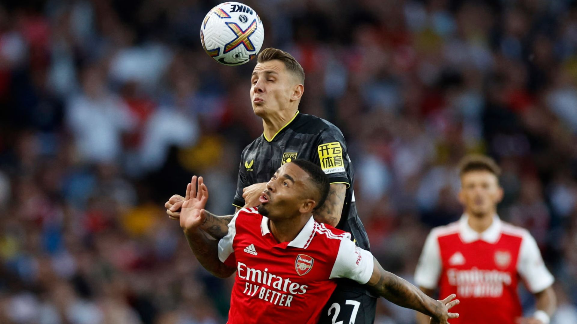 Trận đấu Arsenal vs Aston Villa