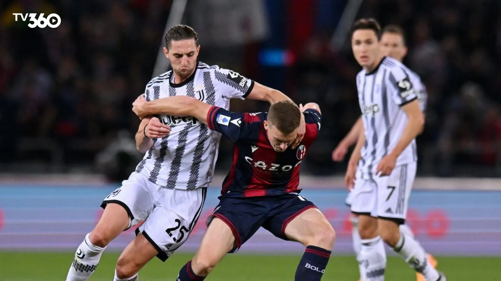 Bologna lẫn Juventus đều thiếu vắng một số gương mặt chủ lực cho trận đấu tới