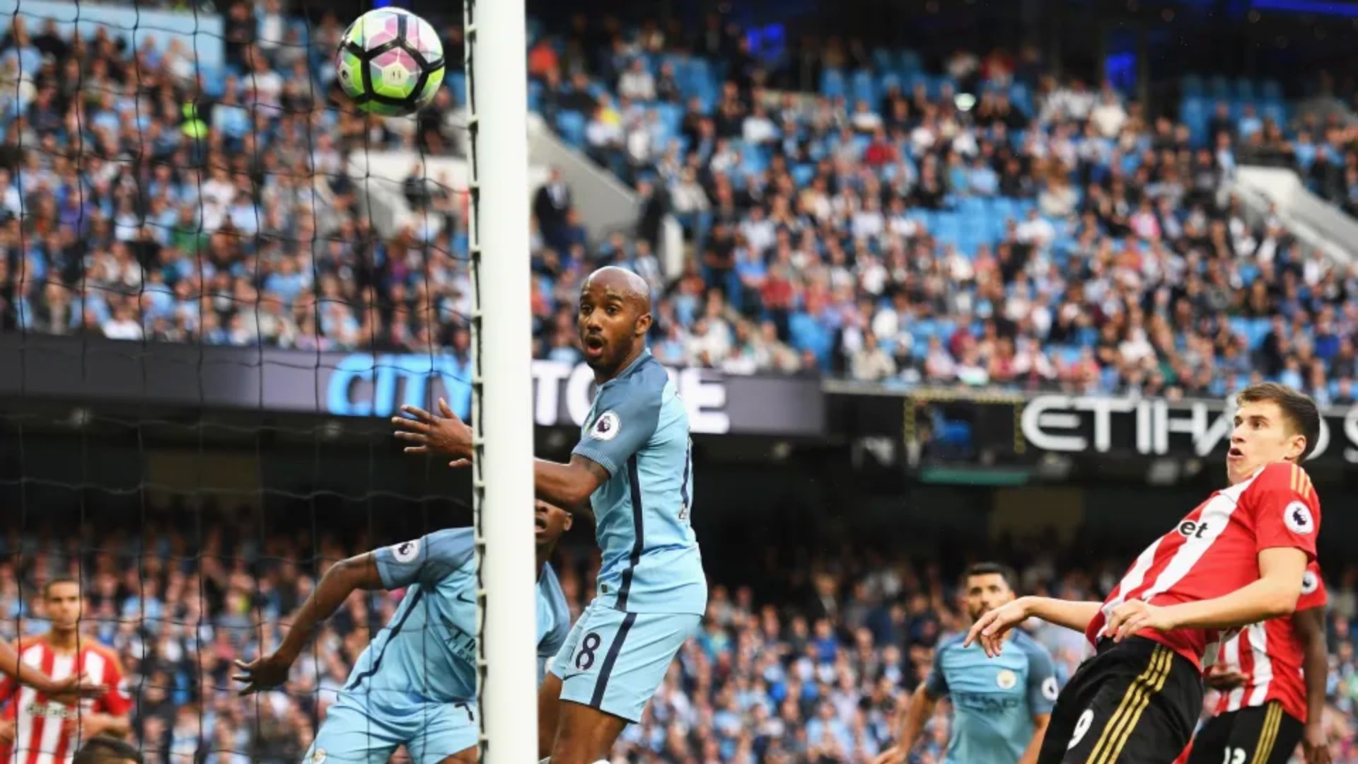 Trận đấu Sunderland vs Manchester City