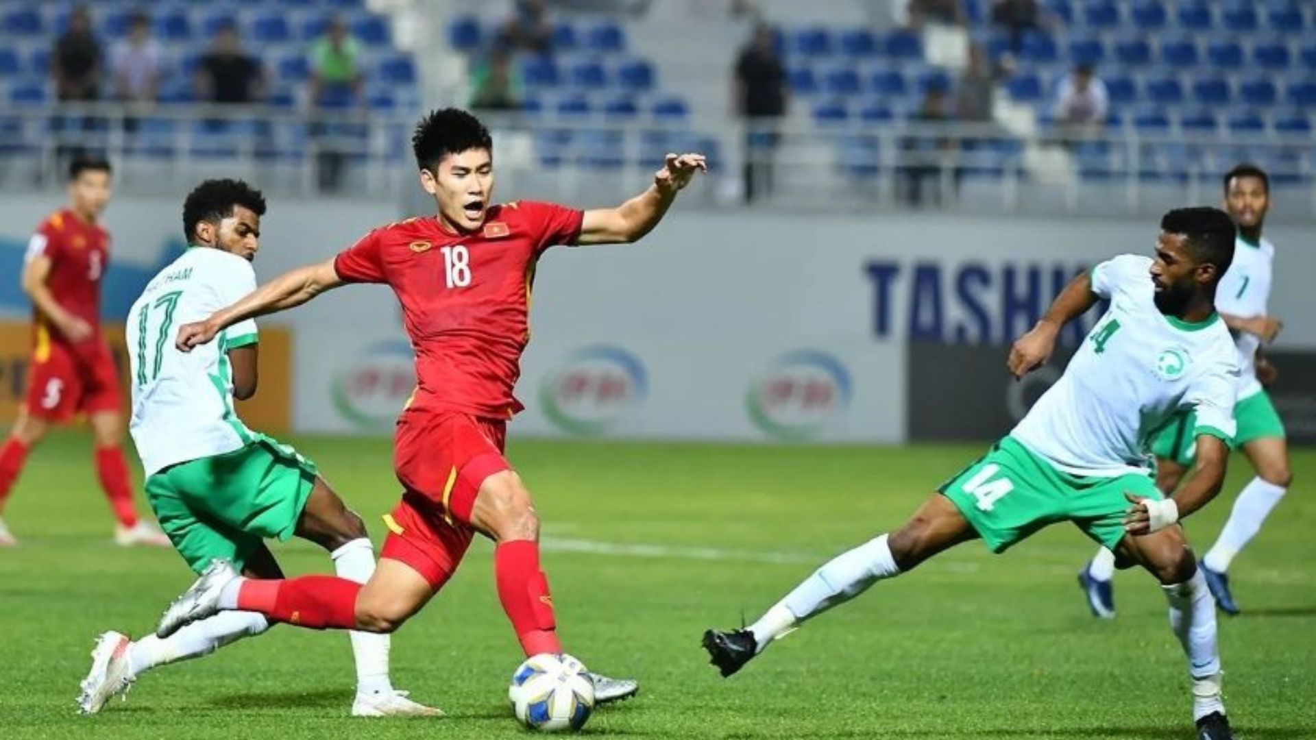 U23 Ả Rập Xê Út được đánh giá là đội bóng mạnh nhất bảng A