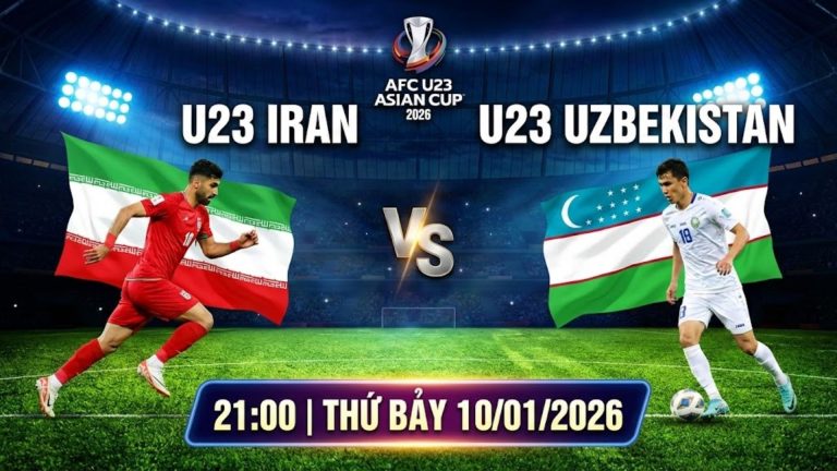 Nhận định U23 Iran vs U23 Uzbekistan, 21:00 Thứ Bảy 10/01