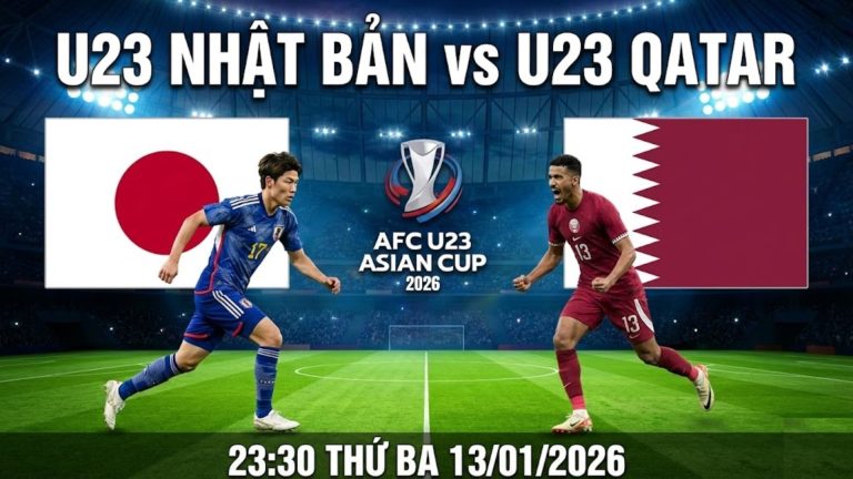 Nhận định U23 Nhật Bản vs U23 Qatar, 23:30 Thứ Ba 13/01