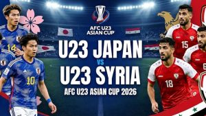 U23 Nhật Bản vs U23 Syria, 18:30 Thứ Tư 07/01