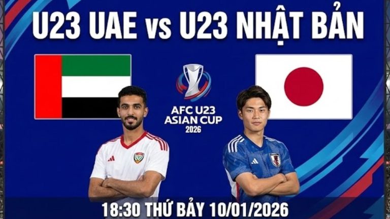Nhận định U23 UAE vs U23 Nhật Bản, 18:30 Thứ Bảy 10/01