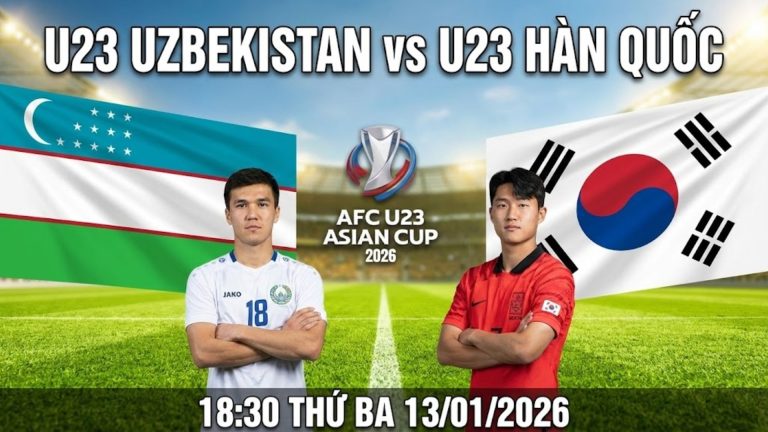 Nhận định U23 Uzbekistan vs U23 Hàn Quốc, 18:30 Thứ Ba 13/01