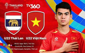 U22 Việt Nam vs U22 Thái Lan