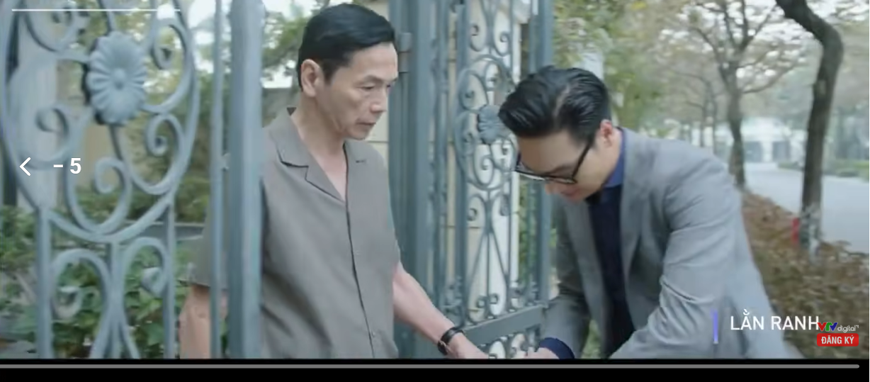 Lằn ranh tập 54: Ông Sách (NSND Trung Anh) lo sốt vó vì nhân tình, Triển (Mạnh Trường) bị chặn đường lui