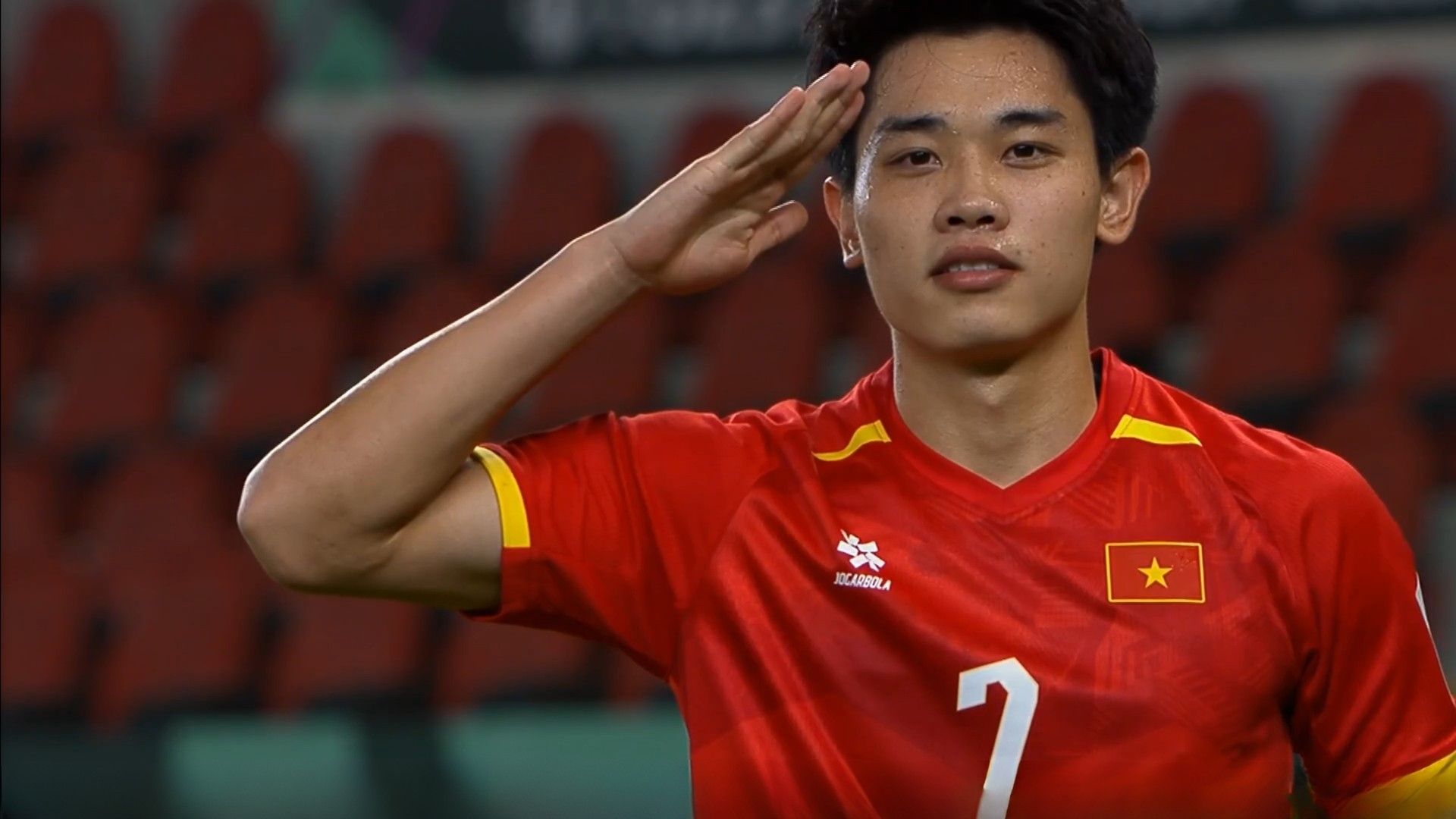 Đình Bắc đánh đầu xuất thần, 2-1 cho U23 Việt Nam