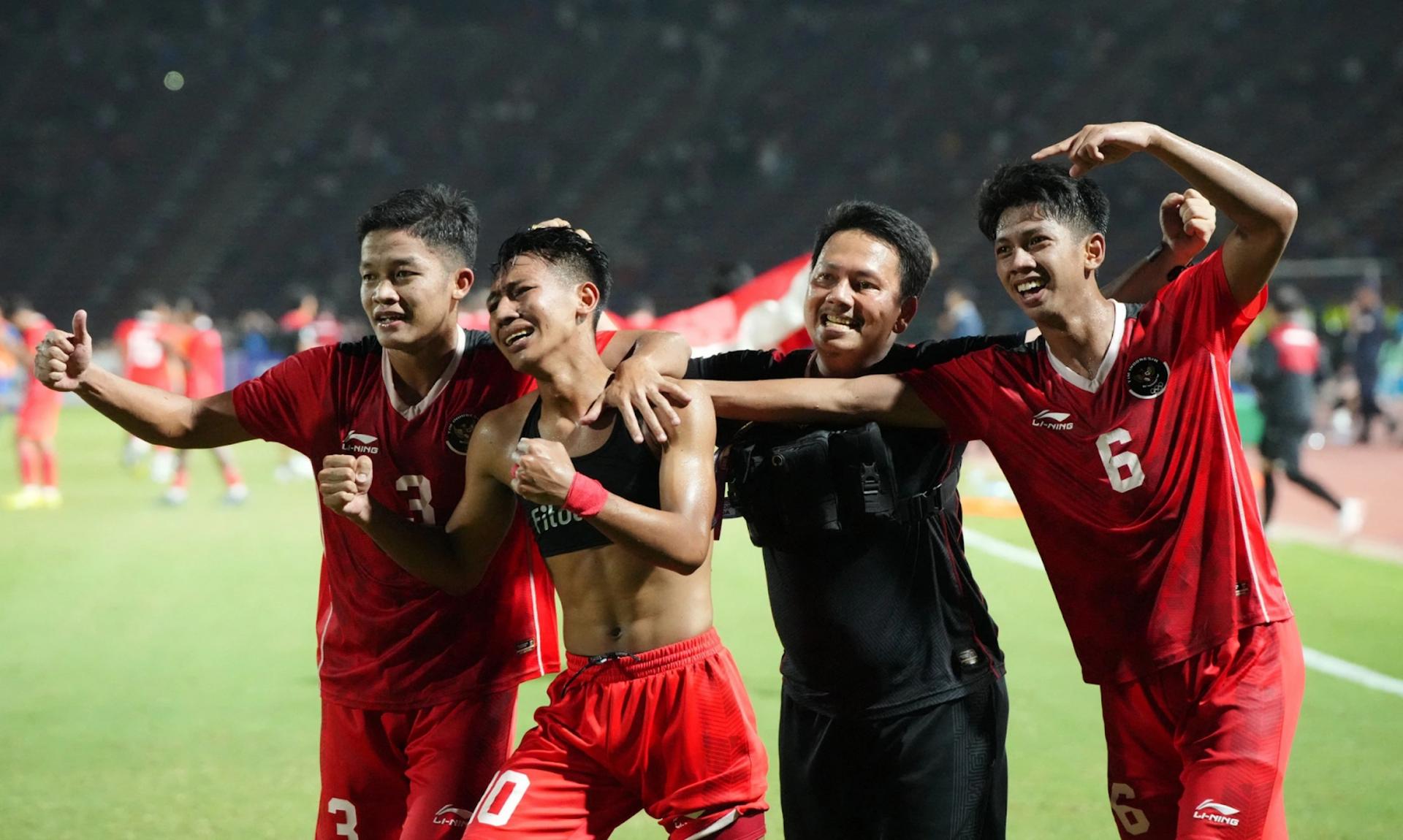Các cầu thủ Campuchia thi đấu nỗ lực và tích lũy kinh nghiệm tại vòng loại Asian Cup.