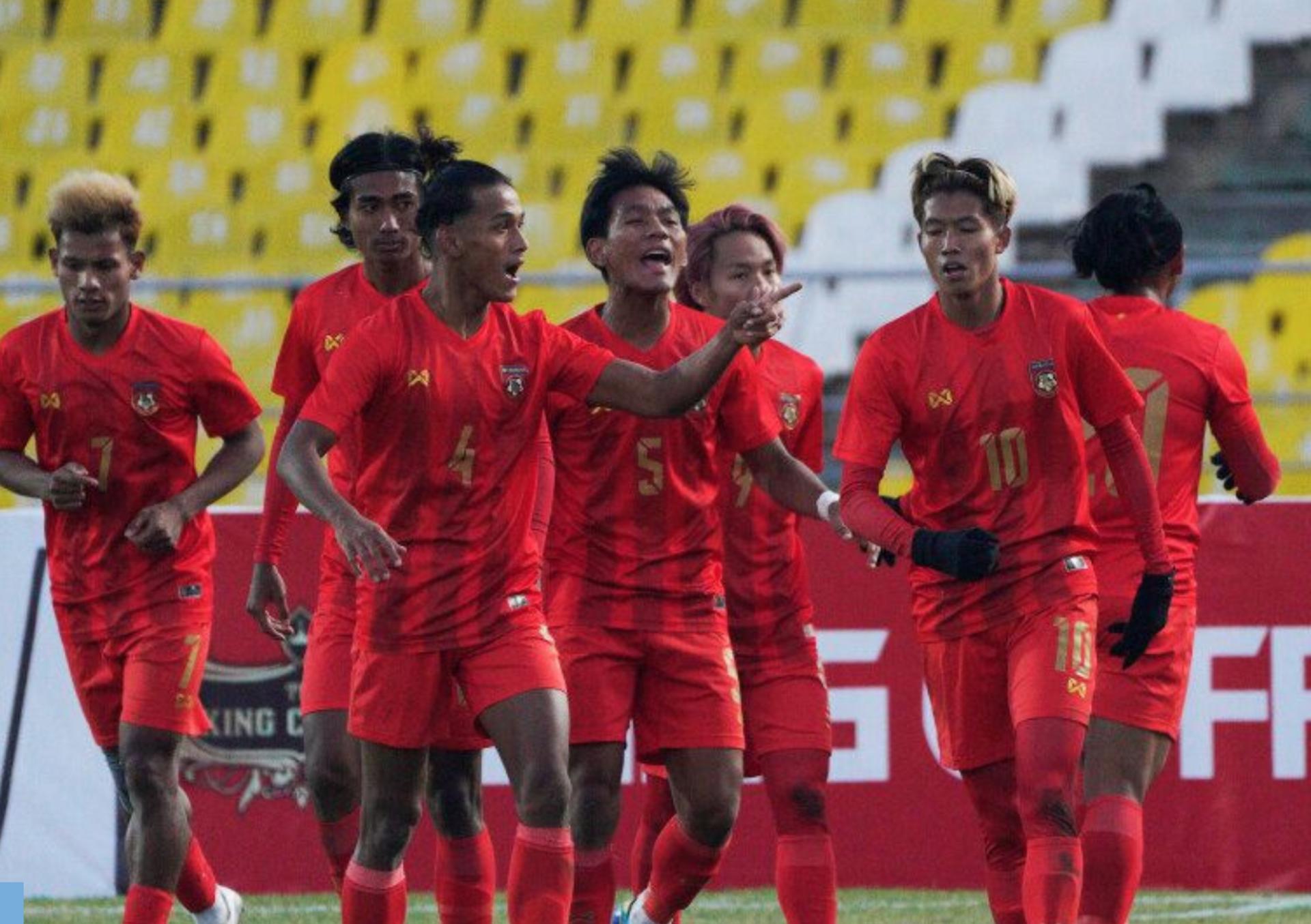 Đội tuyển Myanmar thi đấu với tinh thần tập trung cao độ trong khuôn khổ giải đấu AFC.