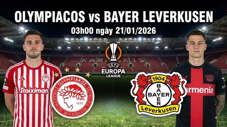 Nhận định Olympiacos vs Bayer Leverkusen, 03h00 ngày 21/01