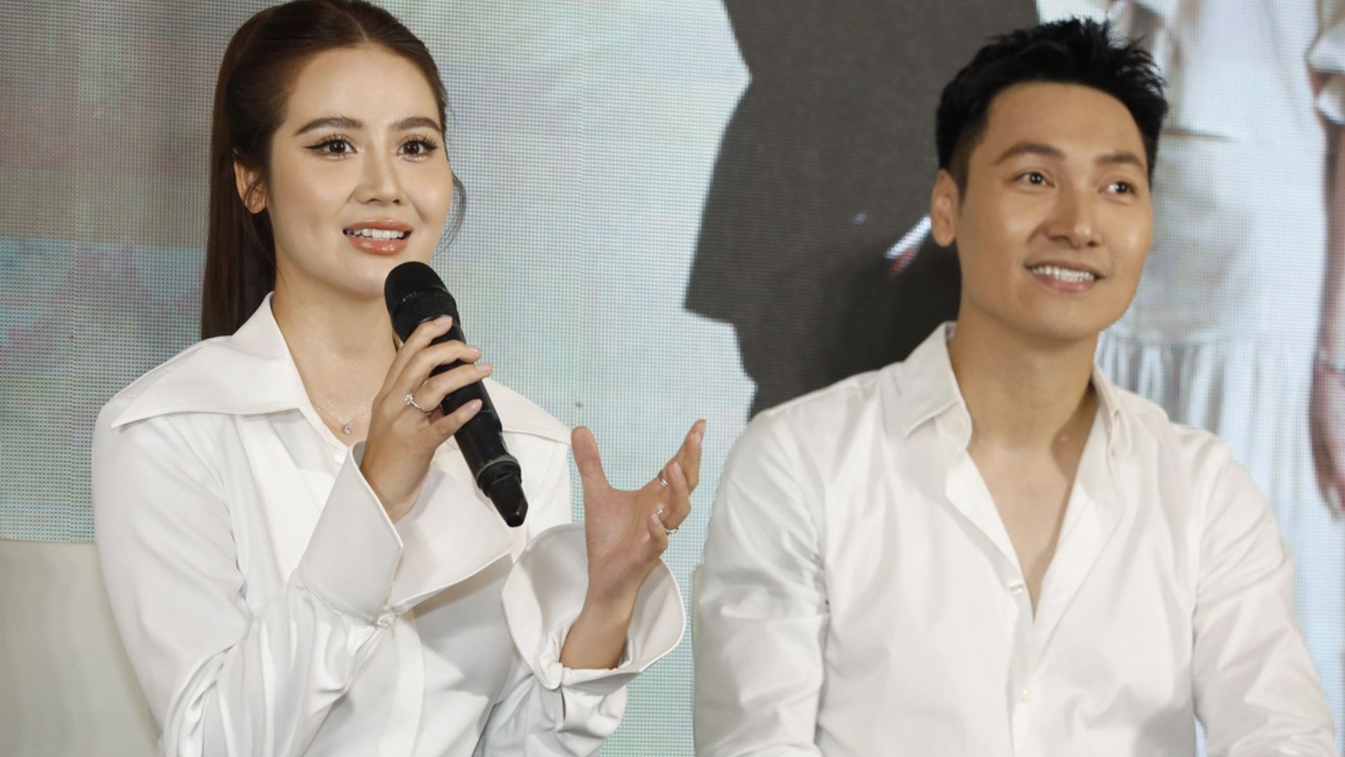 Sự kết hợp giữa cặp đôi Huyền Lizzie và nam thần Mạnh Trường gây ấn tượng mạnh