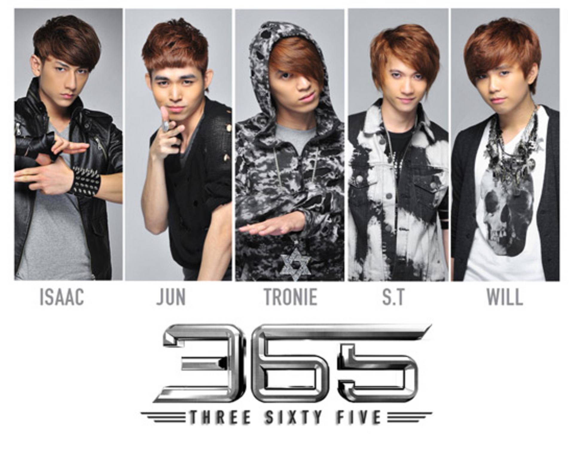 Isaac cùng các thành viên trong nhóm 365daband