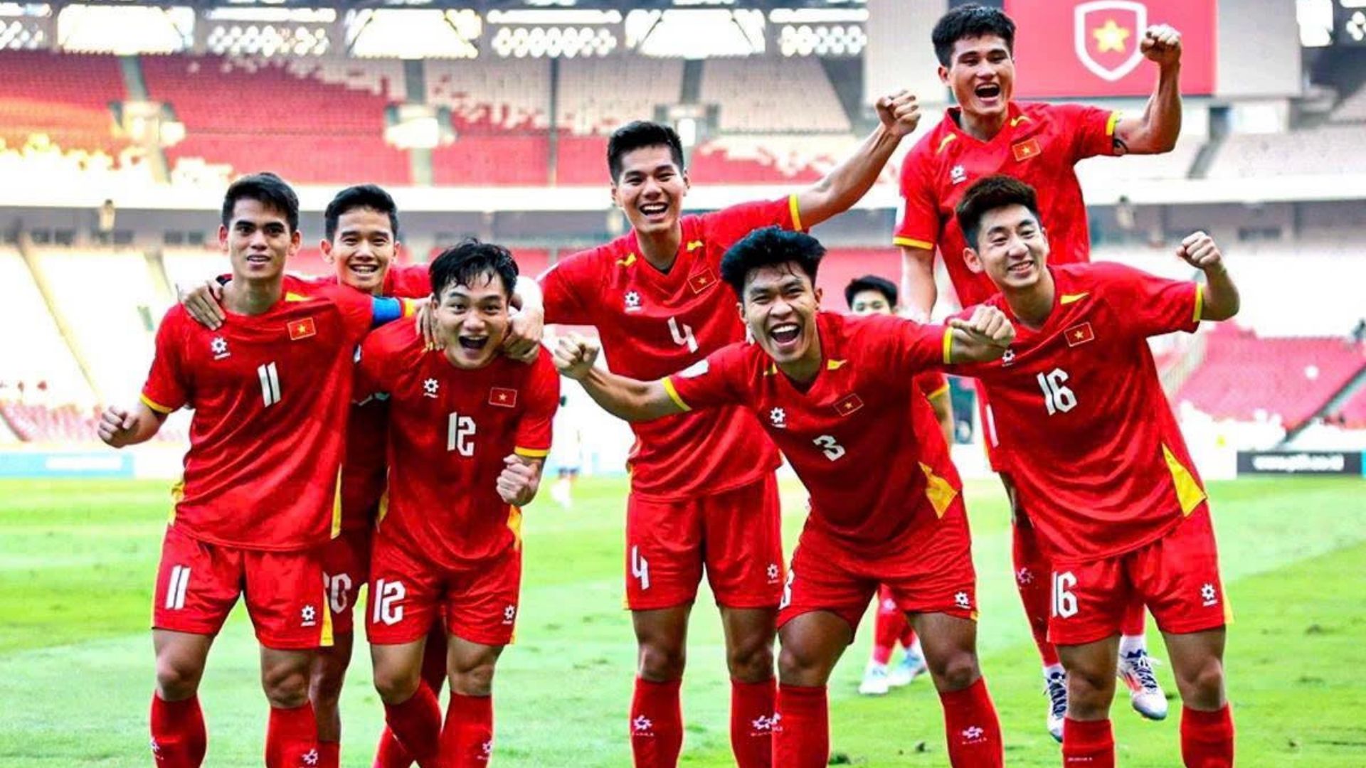U23 Việt Nam giành chiến thắng chung cuộc với tỉ số 2-0