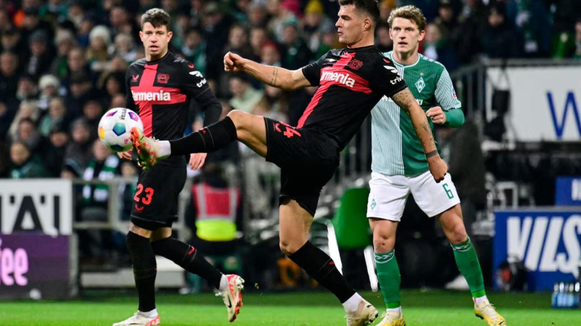 Trận đấu Bayer Leverkusen vs Werder Bremen