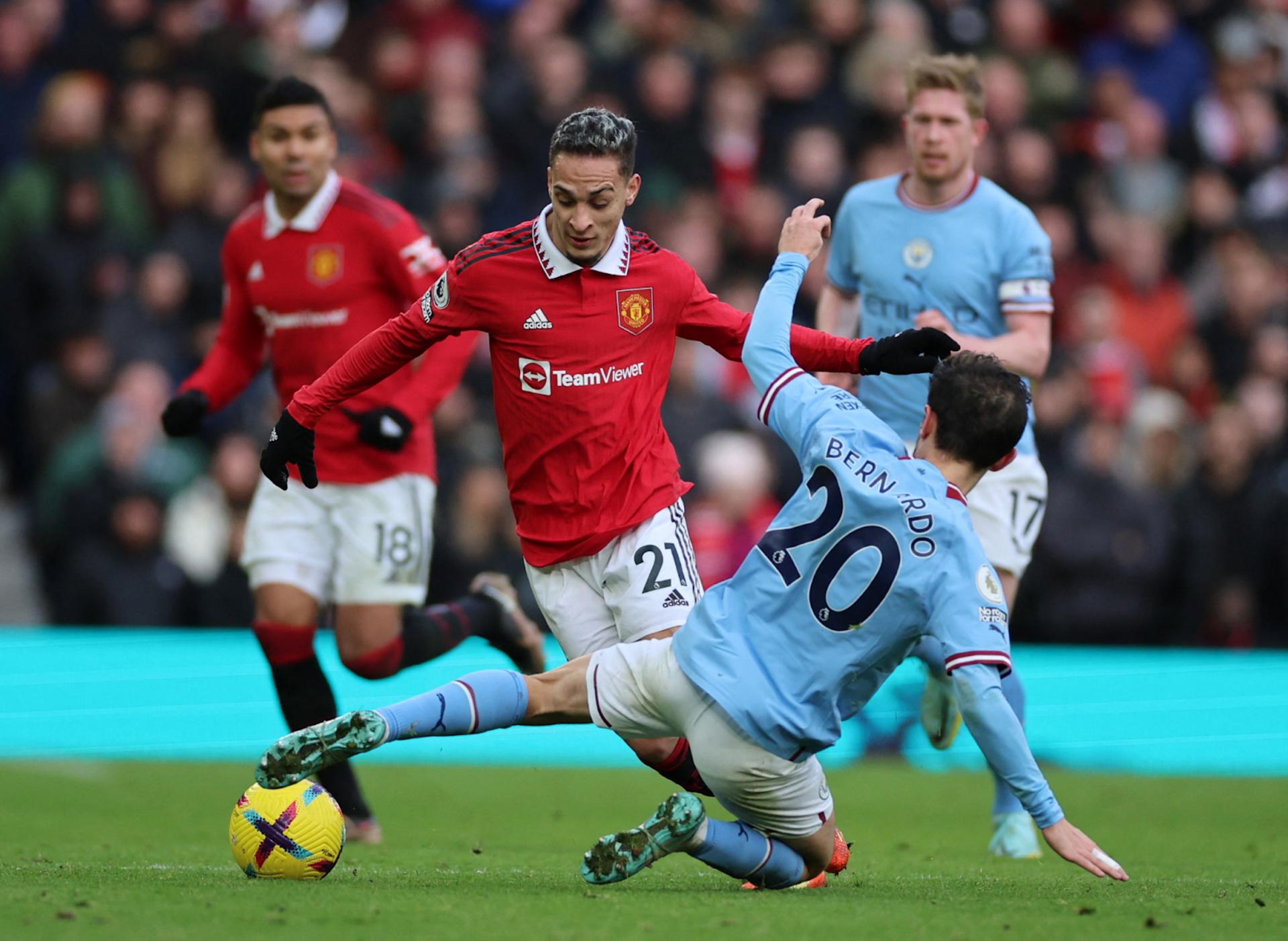 Thống kê thành tích gần đây của Manchester United vs Manchester City