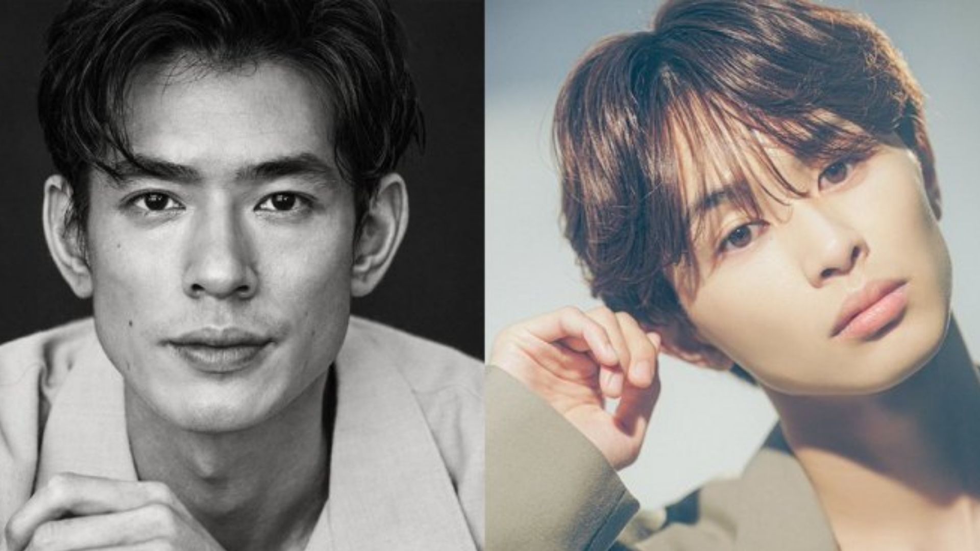 Hai thợ cắt tóc Tsukasa và Ayumu cụng ly, ăn mừng chiến thắng đầu tiên sau một ngày dài đầy mùi thuốc súng