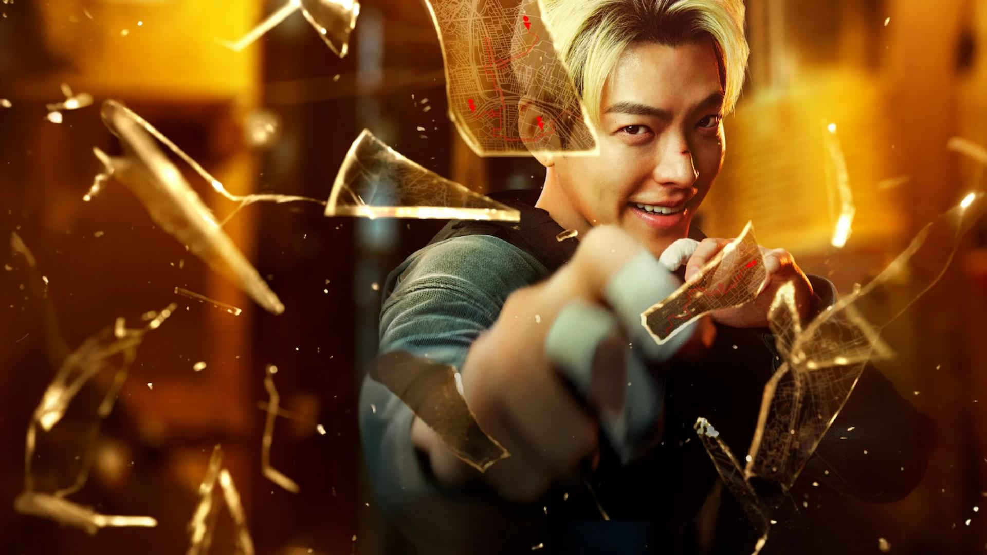 Màn hóa thân đầy năng lượng của Kim Woo Bin trong hình tượng võ sĩ chính nghĩa lầy lội.