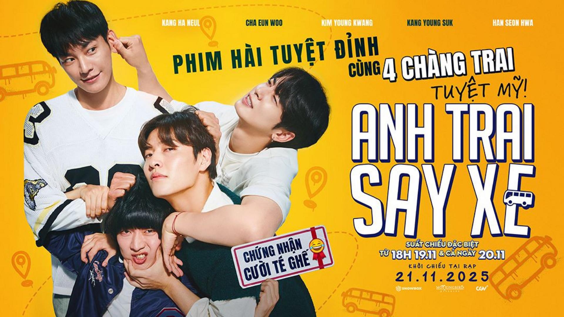 Chuyến phượt đầy rẫy rắc rối và những tình huống "khó đỡ" của dàn mỹ nam Hàn Quốc.