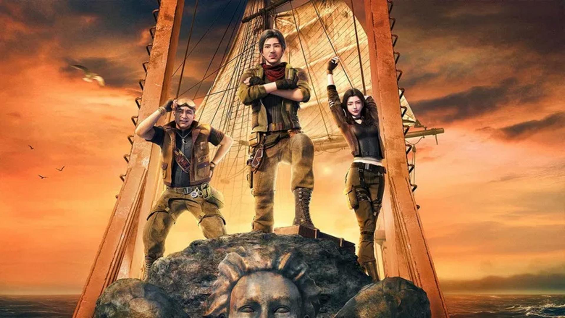 Cuộc thám hiểm biển sâu đầy bí ẩn với cổ vật và sinh vật thần thoại kỳ ảo.