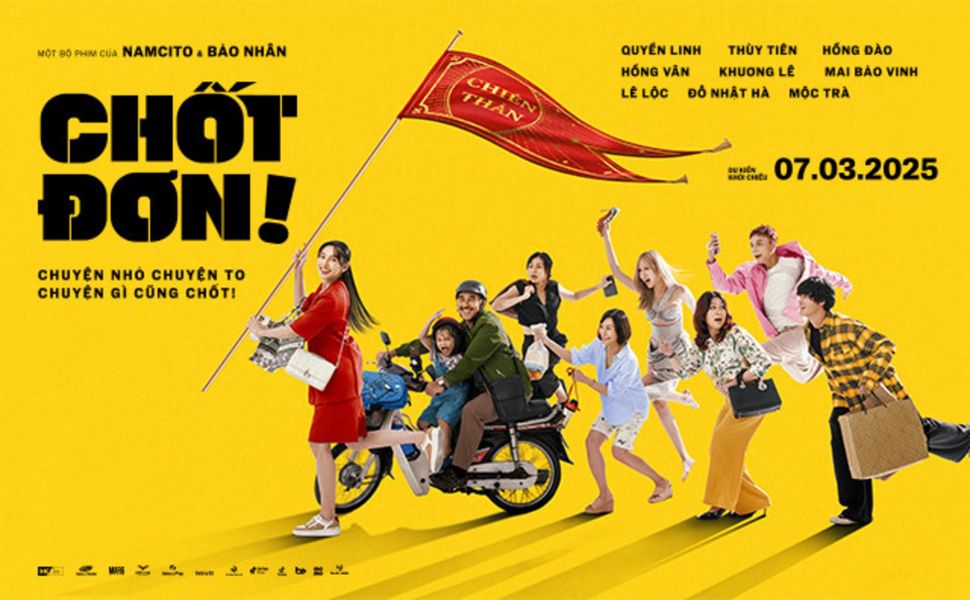 Sự giao thoa giữa kinh nghiệm lão luyện của Quyền Linh và nét hiện đại của dàn sao trẻ hứa hẹn tạo nên một "cú nổ" tại rạp.