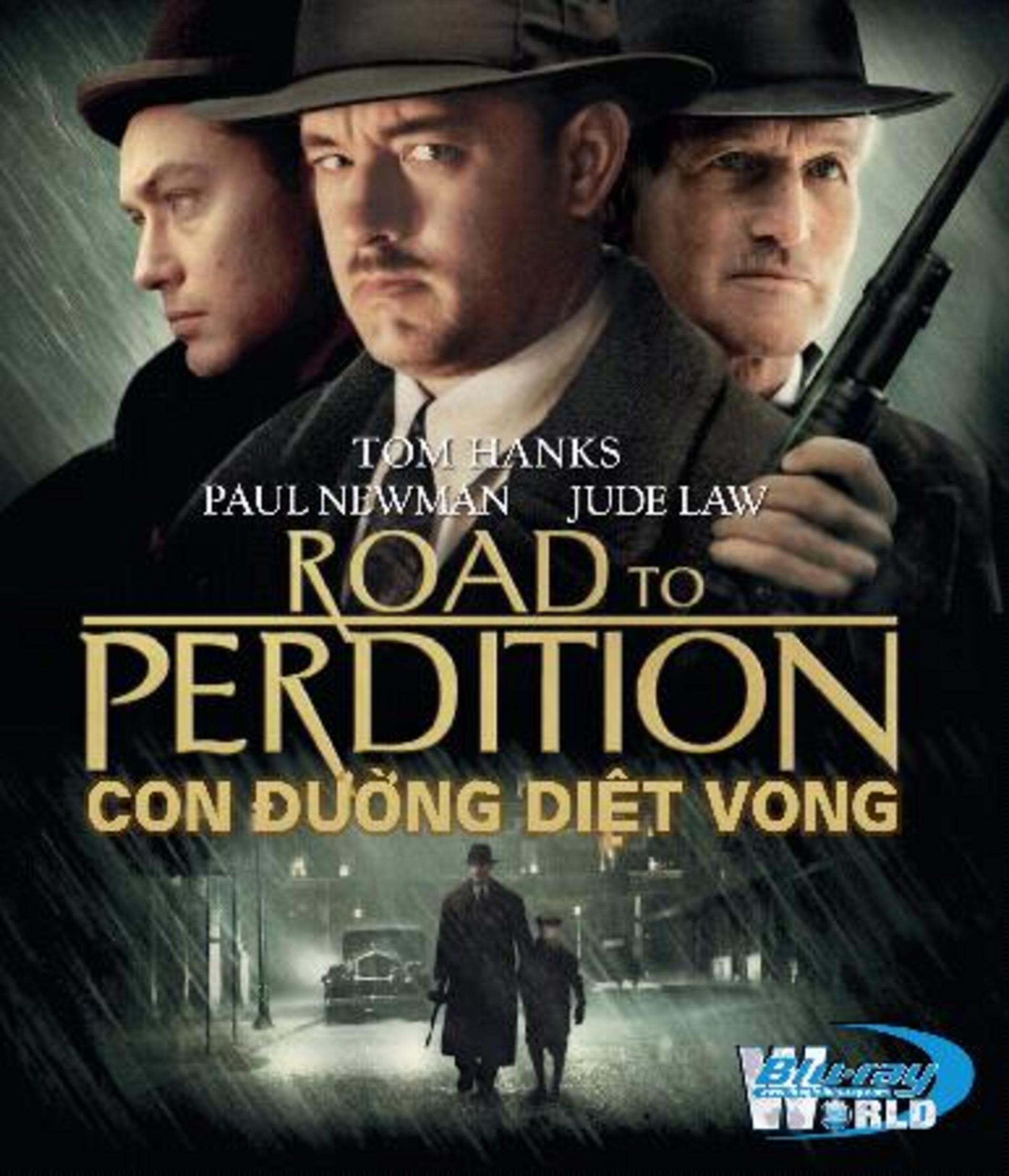Cuộc rượt đuổi đầy kịch tính được tái hiện qua Road to Perdition