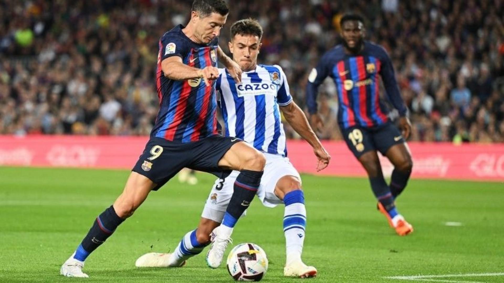 Màn so tài kịch tính giữa Real Sociedad vs Barcelona