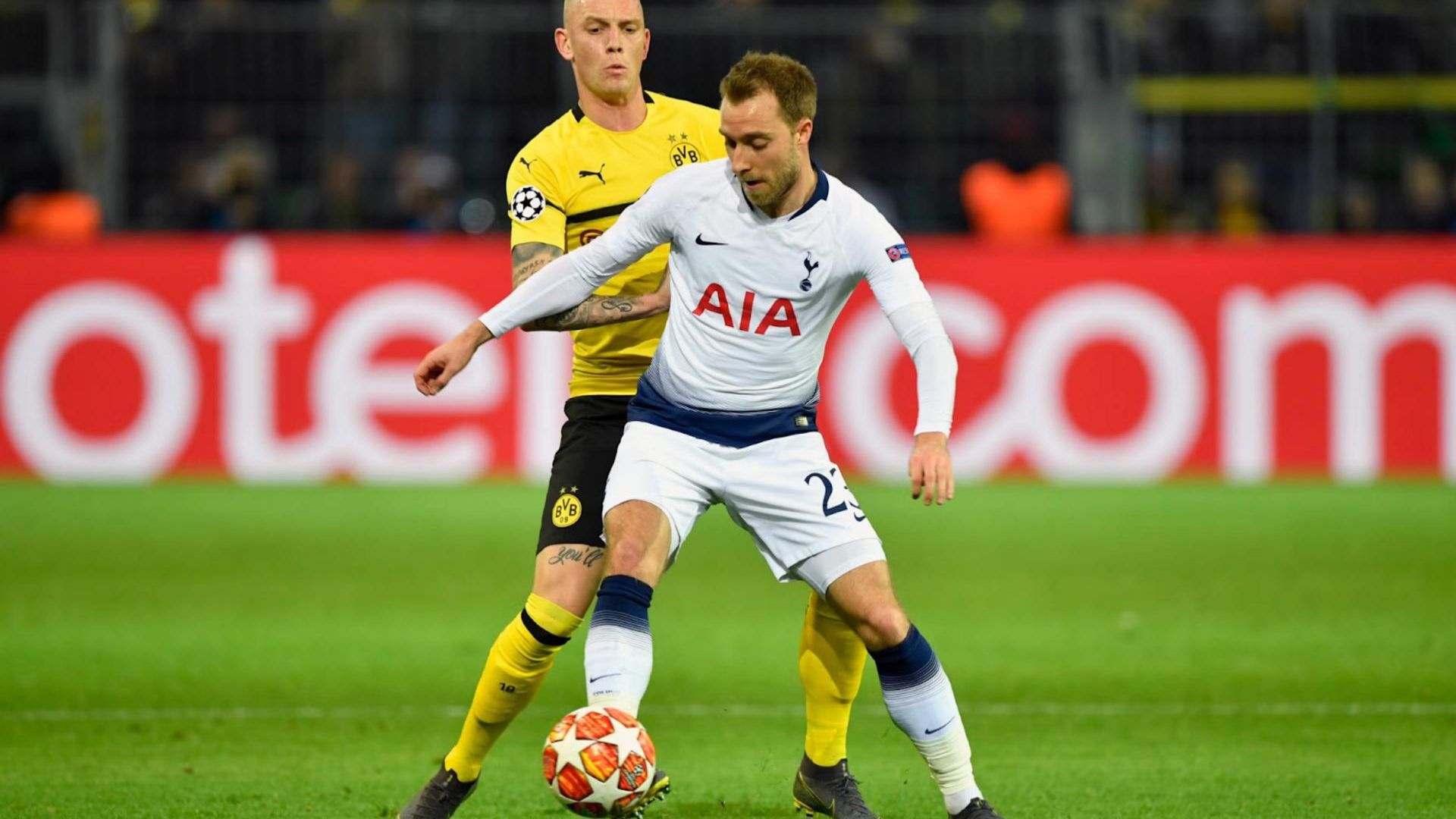 Thống kê thành tích gần đây của Tottenham Hotspur vs Borussia Dortmund