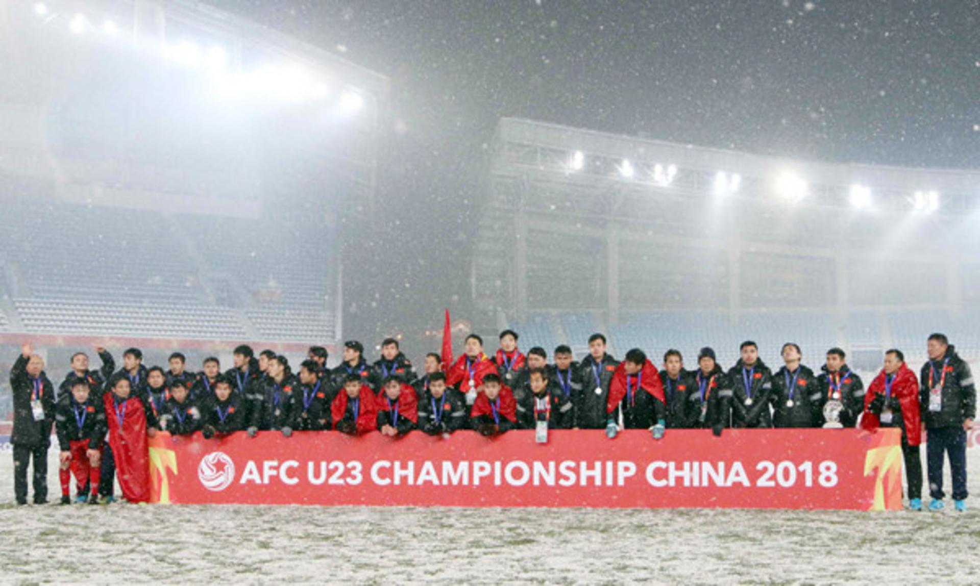 Chuỗi kỳ tính được thiết lập của U23 Việt Nam tại mùa giải AFC 2018