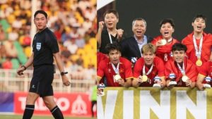 trọng tài bắt chính U23 Việt Nam vs U23 Jordan